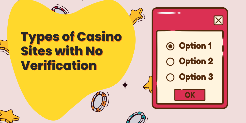 Types of No Verification Casinos