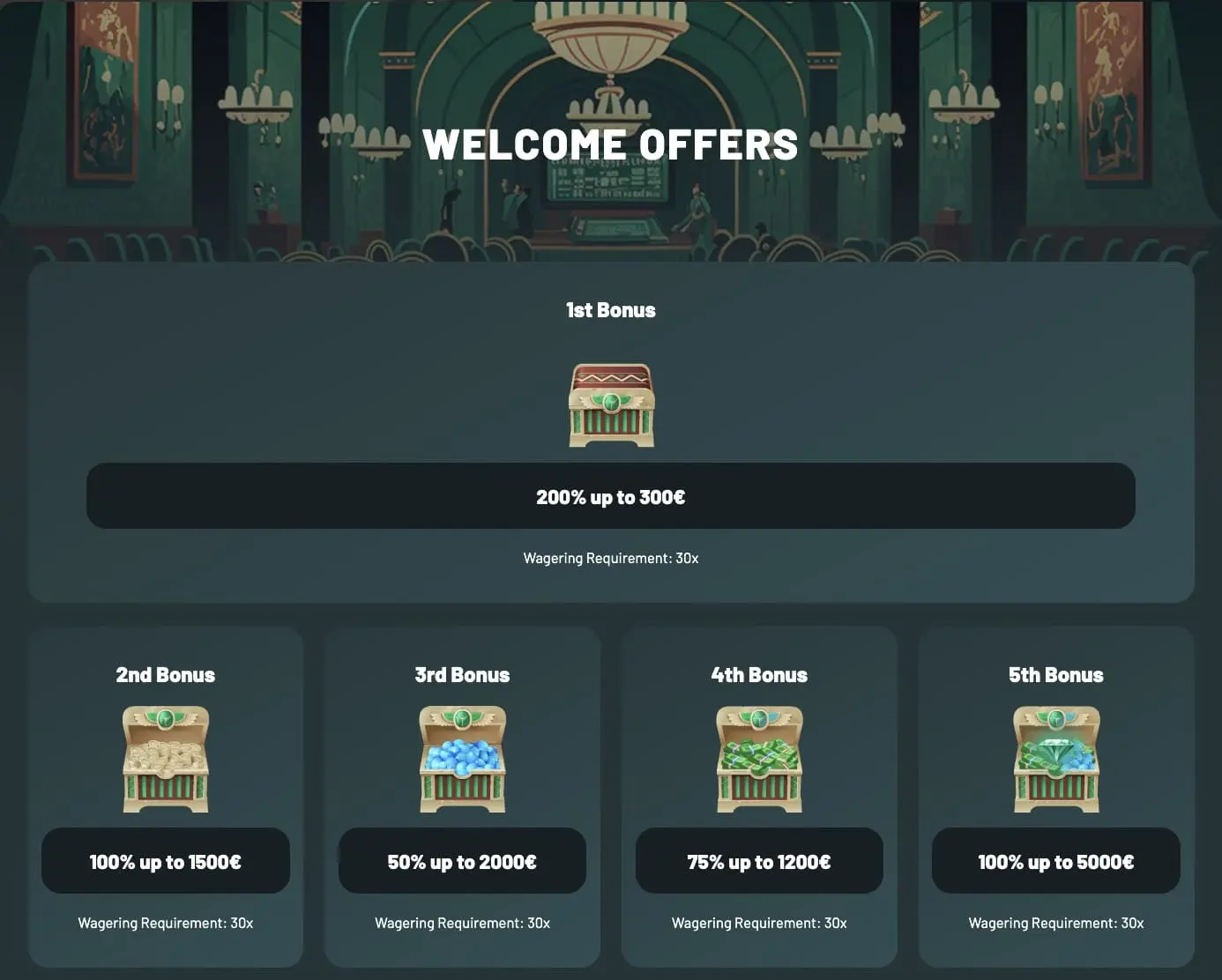 Welcome offers palm casino non on Gamstop